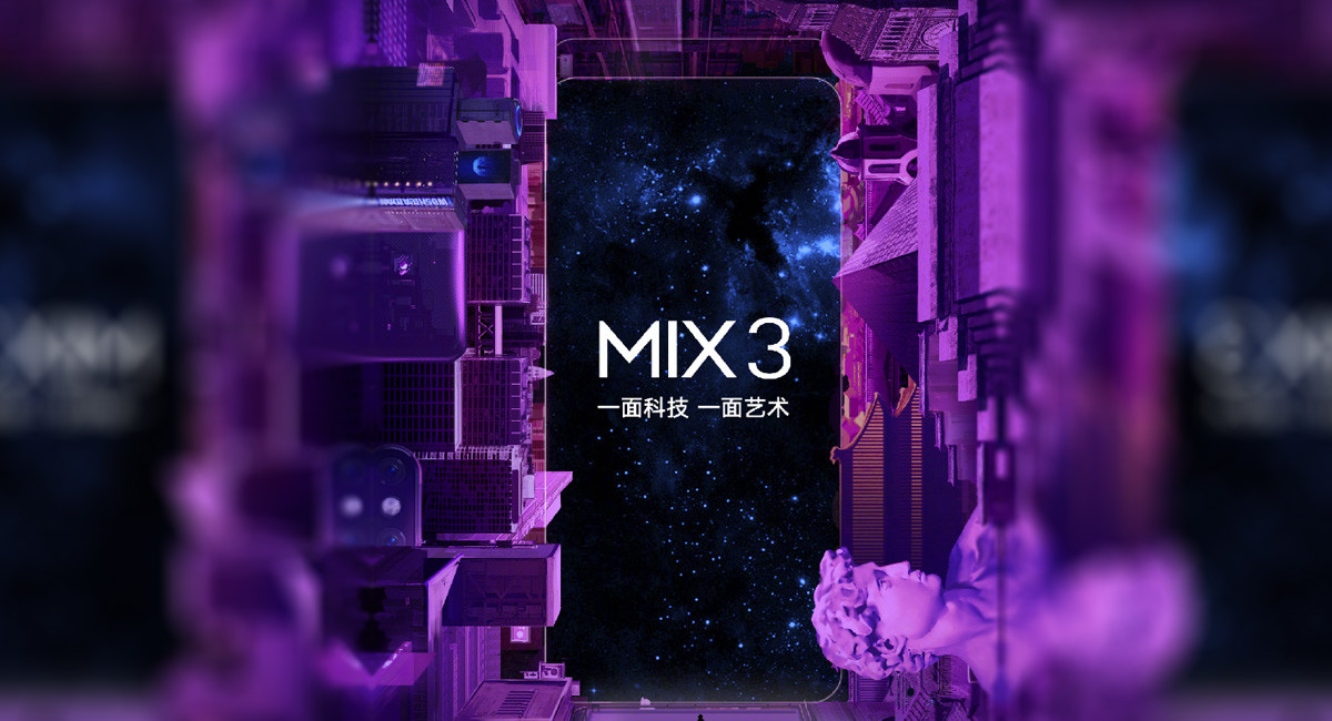 Xiaomi presentará el Mi Mix 3 el 25 de octubre