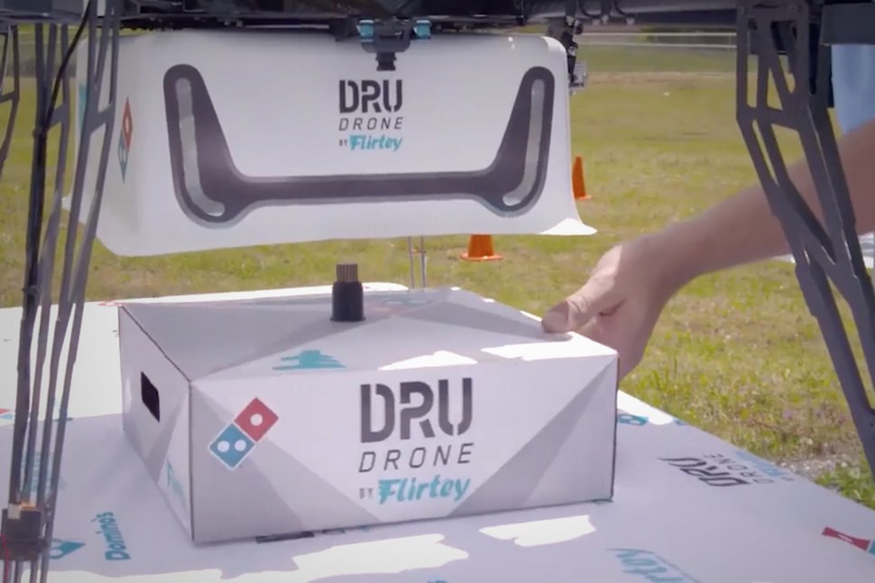 DRU dron entrega domicilio