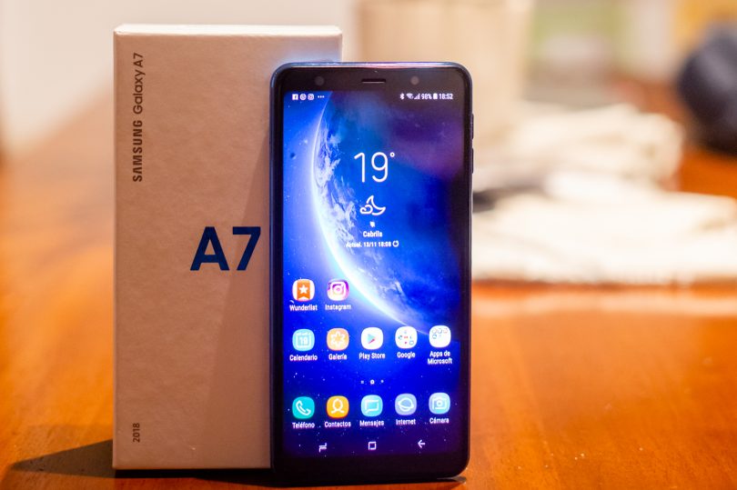 Galaxy A7 2018 análisis