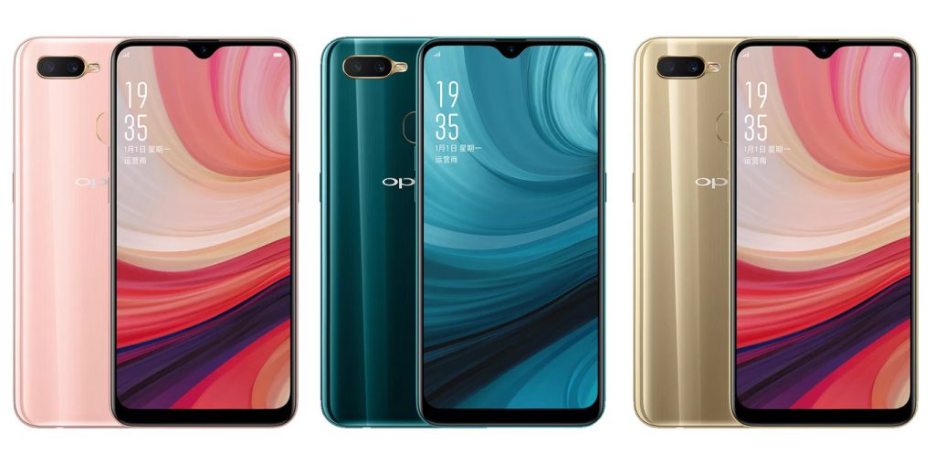 OPPO A7 pantalla
