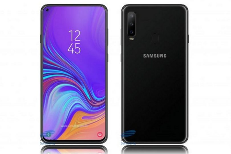 Samsung pantalla perforada