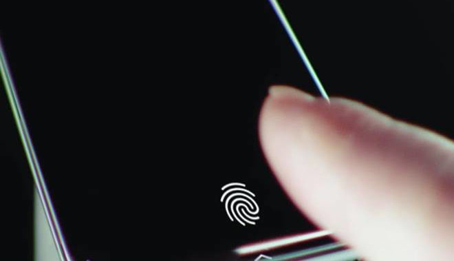 lector huellas bajo pantalla Samsung