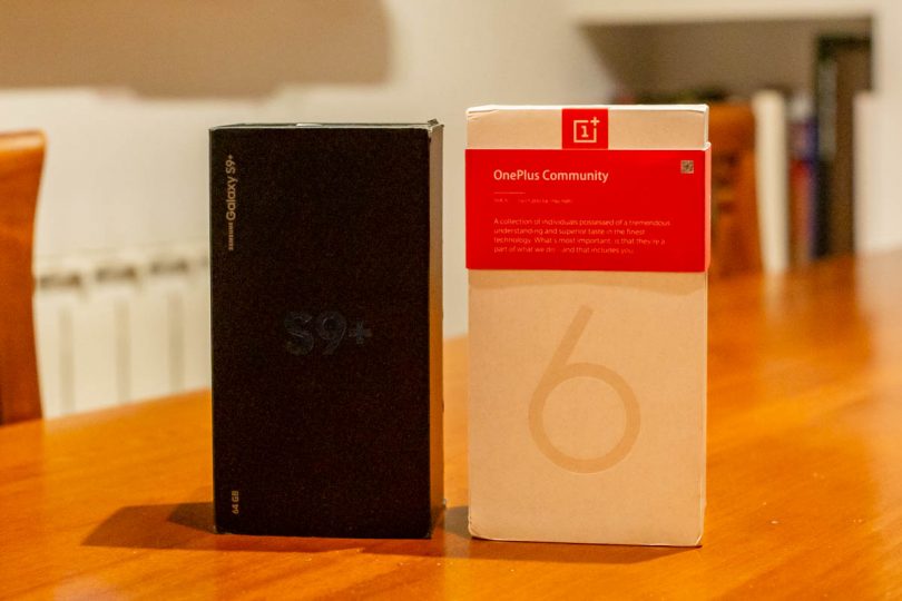 OnePlus 6T vs Galaxy S9+