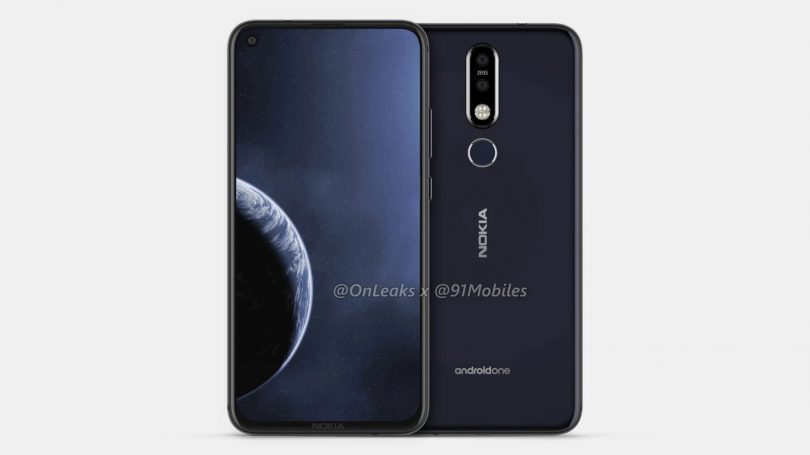 Nokia pantalla agujereada
