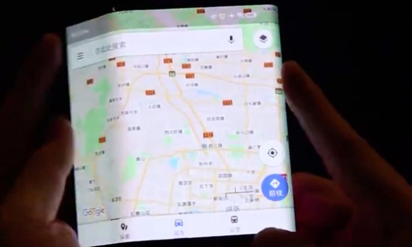 Xiaomi smartphone plegable
